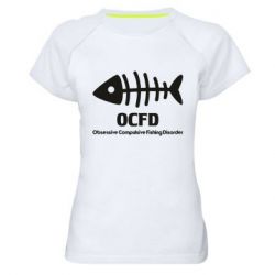 Женская футболка для спорта OCFD - PrintSalon