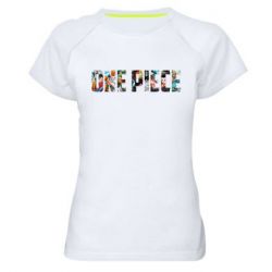 Жіноча футболка для спорту One Piece Team - PrintSalon