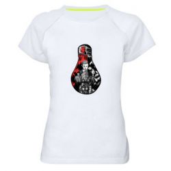 Женская футболка для спорта ОСД Арт Лампочка - PrintSalon