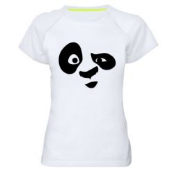 Женская футболка для спорта Panda Po - PrintSalon
