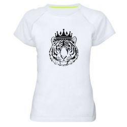 Женская футболка для спорта Папа-Тигр - PrintSalon