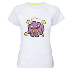 Женская футболка для спорта Pokemon Koffing - PrintSalon