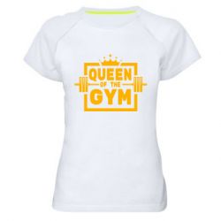 Женская футболка для спорта Queen Of The Gym