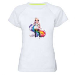 Женская футболка для спорта Амайя Рейн - PrintSalon