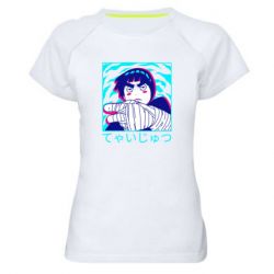 Жіноча футболка для спорту Rock Lee Naruto - PrintSalon