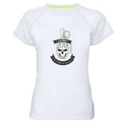 Женская спортивная футболка Сапер. Без права на ошибку - PrintSalon