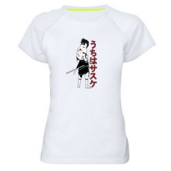 Женская футболка для спорта Sasuke Art - PrintSalon