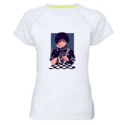 Жіноча футболка для спорту Scaramouche with gnosises - PrintSalon