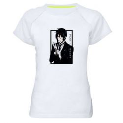 Жіноча футболка для спорту Sebastian Michaelis butler - PrintSalon