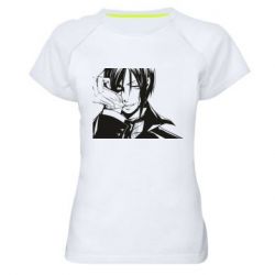 Женская футболка для спорта Sebastian - PrintSalon