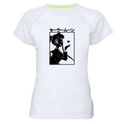 Женская футболка для спорта Сейлормун - PrintSalon