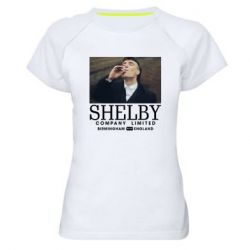 Женская футболка для спорта Shelby company limited - PrintSalon