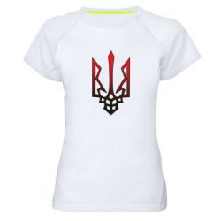 Жіноча спортивна футболка Злий герб Захисників - PrintSalon