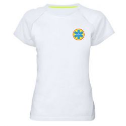 Женская футболка для спорта Скорая помощь - PrintSalon