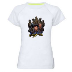 Женская спортивная футболка Слава Украине! Слава ЗСУ! - PrintSalon