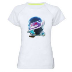 Женская футболка для спорта Space suite Gengar - PrintSalon