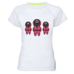 Жіноча футболка для спорту Солдати гра в Кальмара - PrintSalon