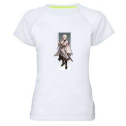Женская футболка для спорта Standing Kazuha - PrintSalon