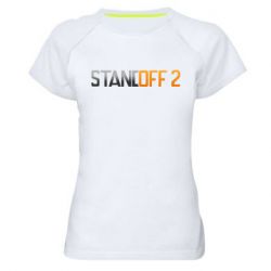 Женская футболка для спорта Standoff 2 gradient - PrintSalon
