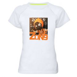 Женская футболка для спорта Standoff Zone 9 - PrintSalon