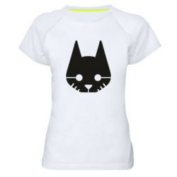 Жіноча футболка для спорту Strey head - PrintSalon
