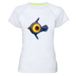 Женская футболка для спорта Subnautica Peeper - PrintSalon