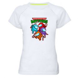 Женская футболка для спорта Teenage Mutant Ninja Impostors - PrintSalon