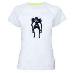 Женская футболка для спорта Тетрадь смерти Рюк - PrintSalon