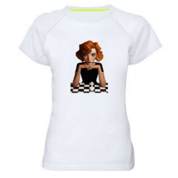 Жіноча футболка для спорту The Queen's Gambit art