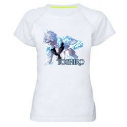 Женская футболка для спорта Тоширо Хицугая взрослый банкай - PrintSalon