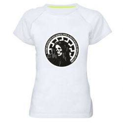 Жіноча футболка для спорту В раю безперечно добре, але в пеклі в мене більше друзів - PrintSalon