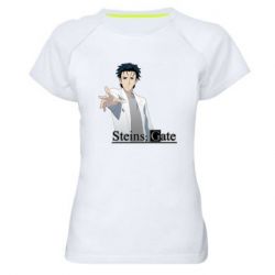 Жіноча футболка для спорту Брама Штейна: Рінтаро Окабе - PrintSalon