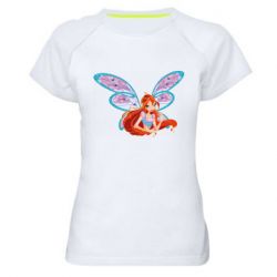 Женская футболка для спорта Winx Bloom Believix - PrintSalon