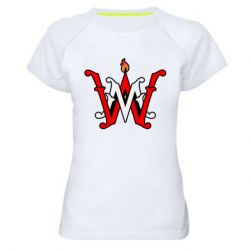 Женская футболка для спорта Wonder Makers Logo - PrintSalon