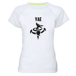 Женская футболка для спорта Yae symbol - PrintSalon