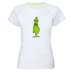 Женская футболка для спорта Загадочный Гринч - PrintSalon