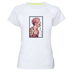 Жіноча футболка для спорту 悪魔スクナ - PrintSalon