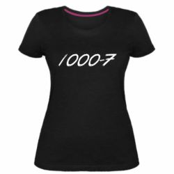 Женская премиум футболка 1000-7 - PrintSalon