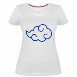Жіноча преміум футболка Akatsuki Cloud - PrintSalon