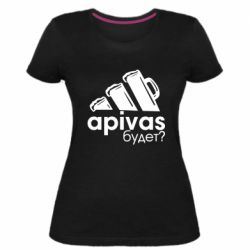 Женская премиум футболка Apivas - PrintSalon