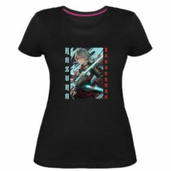 Жіноча преміум футболка Арт з Казухою - PrintSalon