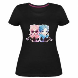 Женская премиум футболка Ayato and Yuri - PrintSalon