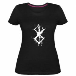 Женская премиум футболка Berserk label - PrintSalon