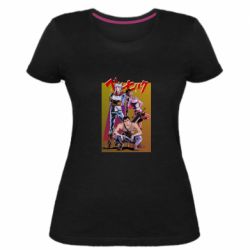 Женская премиум футболка Berserk poster - PrintSalon