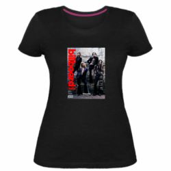 Женская премиум футболка Billboard Italy