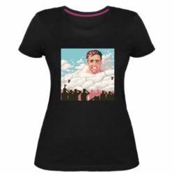 Женская премиум футболка Billy - PrintSalon