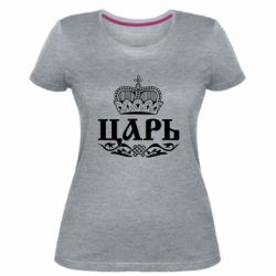 Жіноча преміум футболка Цар - PrintSalon