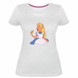 Женская премиум футболка Chinerella Pizza