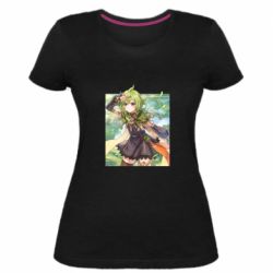 Женская премиум футболка Collei art - PrintSalon