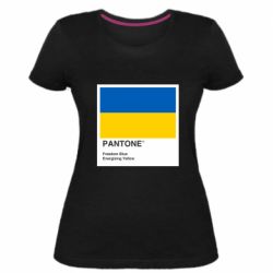 Женская премиум футболка Color of 2022 - PrintSalon